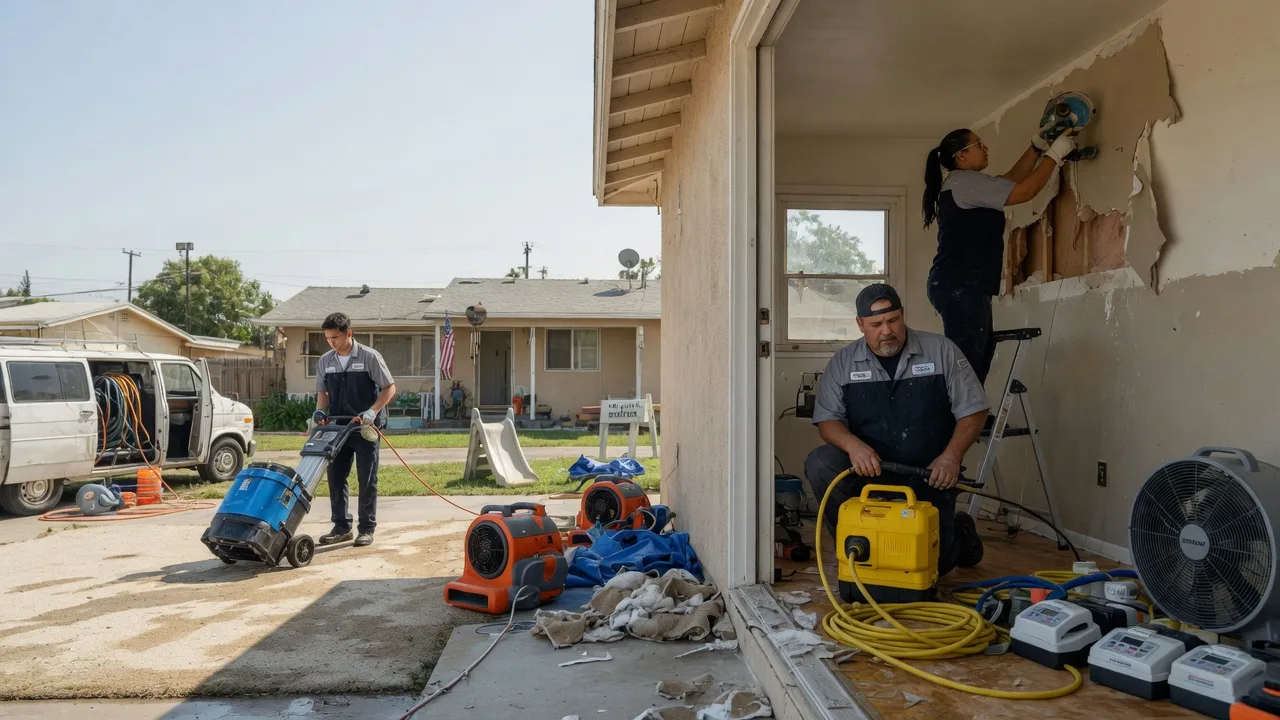 Water Damage Restoration in Poway, CA near me